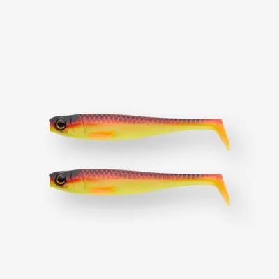 Set năluci flexibile ȘTIUCĂ SHAD ROGEN 160 PORTOCALIU X2