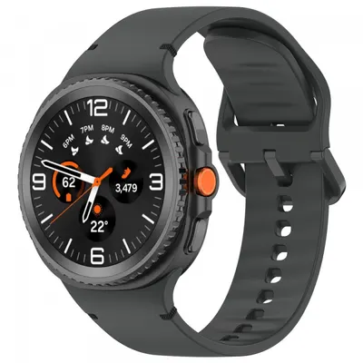 Curea Techsuit W079 pentru Samsung Galaxy Watch9 / Watch8 / Watch8 Classic Series, Neagra Grafit