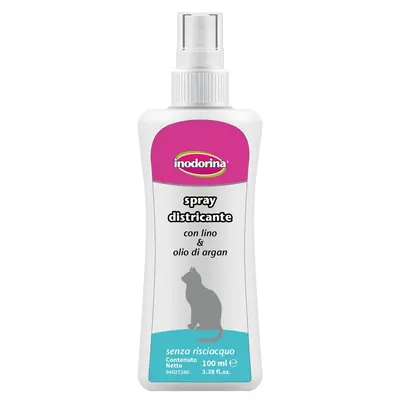 Spray descalcire par pisici-ulei in & argan 100 ml