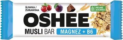 Baton muesli cu fructe uscate și vitamine, 40 g, Oshee