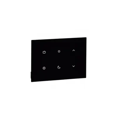 Scenario controller 6-scene activation user interface hotel equipment BUS - negru