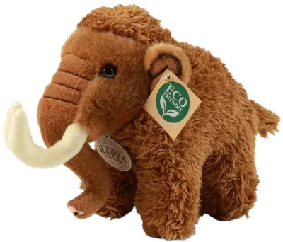 Jucărie de pluș Rappa Prieteni eco - Mamut, 20 cm