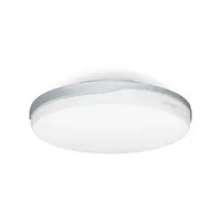 Plafoniera RS PRO LED R1 cu senzor de miscare inalta frecventa,11 W,lumina rece,argintiu