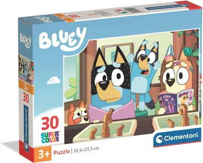 Puzzle pentru copii Clementoni din 30 piese - Bluey