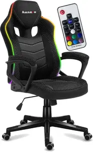 Scaun gaming Huzaro - Force 2.5 RGB Carbon MESH, negru