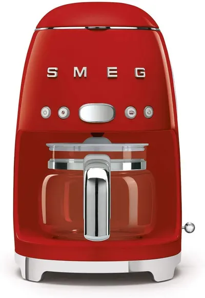 Aparat de cafea Smeg DCF02RDEU, 1,4 l, roșu