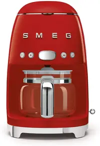 Aparat de cafea Smeg DCF02RDEU, 1,4 l, roșu