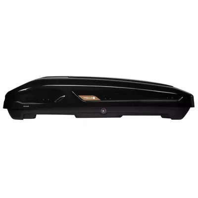 Cutie portbagaj MODULA Falcon cu deschidere dubla, Negru, 470l - 185x90x40cm