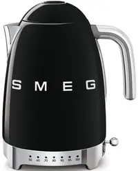 Fierbător electric Smeg - KLF04BLEU, 2400W, 1.7 l, negru