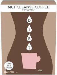 Cafea funcțională cu grăsimi MCT, inulină și cafea verde, 30 plicuri, Fine Japan