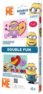 Set creativ Revontuli Toys Oy - Pentru aplicare, dublu, Minions