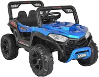 Mașinuță electrică jeep Moni - Fast UTV-5588, albastru metalic