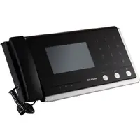 Video Intercom Master Station Hikvision DS-KM8301; Glass panel and aluminum-alloy bracket; Supports live view of door stations