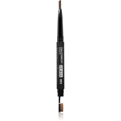 PUPA Milano Full Eyebrow Automatic Pencil creion pentru sprancene culoare 003 Dark Brown 0.2 g
