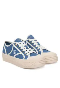 Pantofi sport dama model DENIM FLPISS FAL12 - tesatura - culoare denim -