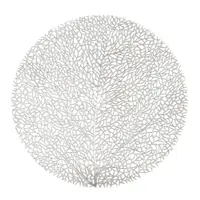 Suport de farfurie Tiseco Home Studio, ⌀ 38 cm, argintiu