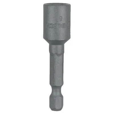 Cheie tubulara cu tija hexagonala, Bosch 2608550080, 8x50 mm, cheie magnetizata