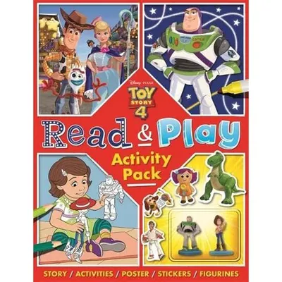 Disney Pixar Toy Story 4 Read & Play Activity Pack