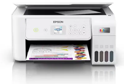 Multifunctional Epson EcoTank L3286, A4, Color, 10 ppm, USB, Wireless (Alb)