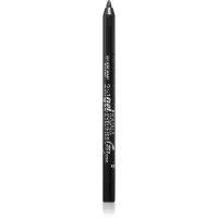 Deborah Milano 2 In 1 Gel Kajal & Eyeliner gel contur ochi de lungă durată culoare 01 Black 1.2 g
