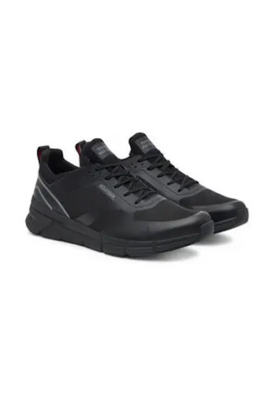 Pantofi sport pentru barbati - 305154927 - piele ecologica - negru