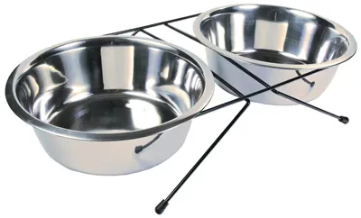 Set 2 buc Castron Inox In Suport 2.8 l/24 cm 24834