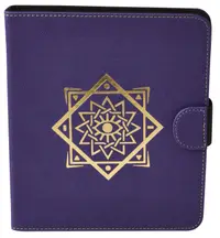 Mapă de stocare cărți de joc Dragon Shield Spell Codex - Arcane Purple (160 buc.)