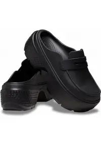 Saboti Femei - Stomp Loafer 209937 Clog - Negru - Negru