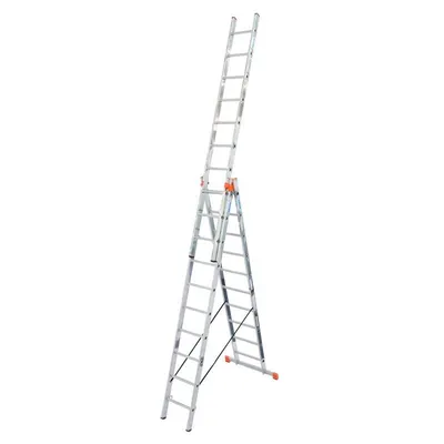 Scara multifunctionala din aluminiu Monto Tribilo, 3x10 trepte
