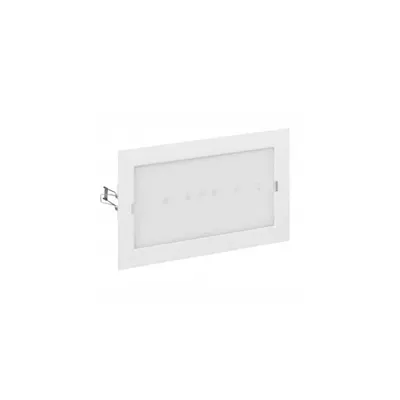 Signalling plate URA ONE - vertical transparent plate pentru evacuation