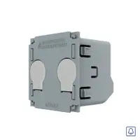 Modul Intrerupator Dublu cu Revenire / Reset cu Touch LIVOLO – Serie Noua
