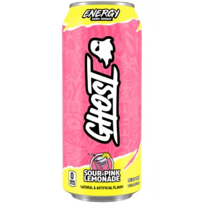 Bautura Energizanta cu Aroma de Limonada, Ghost Energy Drink 473ml