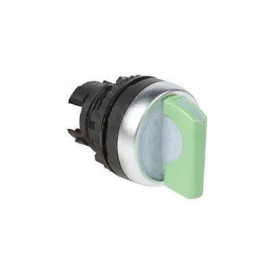 Osmoz illum standard handle selector switch - 2 stay-put positions (0-12h) - verde