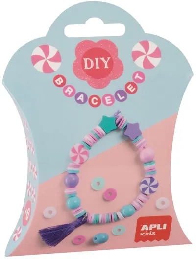 Kit creativ Apli - Brățară DIY, bomboane