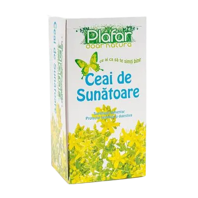 Ceai de sunatoare, 20 plicuri, Plafar