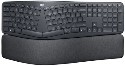 Tastatura Logitech - Ergo K860, wireless, ergonomica, gri