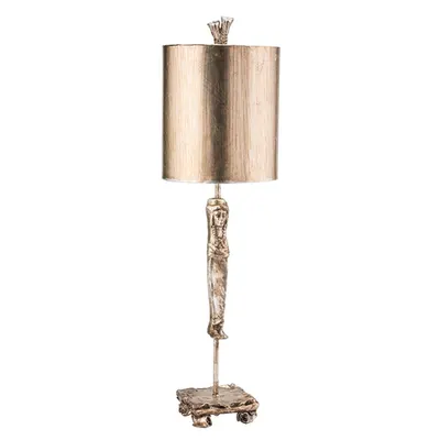 Veioza Caryatid 1 Light Table Lamp – Silver