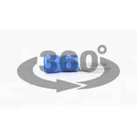 Papuc tip furca, izolat, cupru electrolitic stanat, albastru KV3 2,5mm2, M3, (d1=2,3mm, d2=3,6mm), PVC