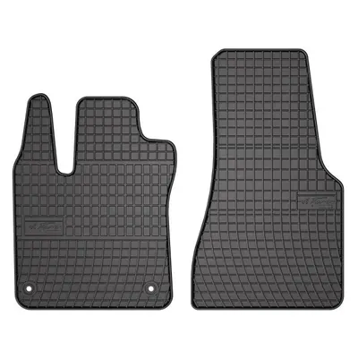 Set covorase cauciuc 2 piese BASIC, negru, potrivit SMART FORTWO 09.15-, Cabriolet