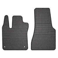 Set covorase cauciuc 2 piese BASIC, negru, potrivit SMART FORTWO 09.15-, Cabriolet