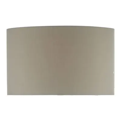 Abajur Funchal Grey Cotton Drum Shade 43cm