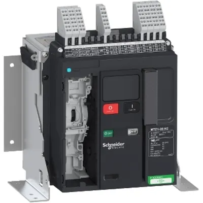 Intreruptor Masterpact MTZ1 08H2, 800 A, 3P fix, fara Micrologic