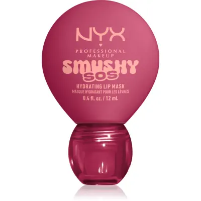 NYX Professional Makeup Smushy SOS mască hidratantă pentru buze culoare 06 Rose Recharge 12 ml