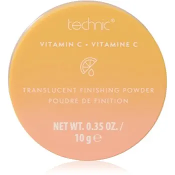 Technic Cosmetics Vitamin C stralucire, pulbere vrac pentru o nota de catifea pentru piele