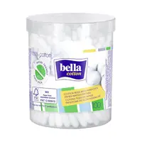 Betisoare Igienice cu 100% Bumbac, Bella, Cutie Rotunda, 100 Bucati