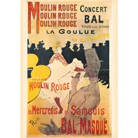 Puzzle - Henri de Toulouse-Lautrec - La Goulue at the Moulin Rouge, 1000 piese