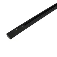 Sina pentru Spoturi Techstar® RailRacks, Monofazata Tip L, Corp Aluminiu, 50cm, Negru