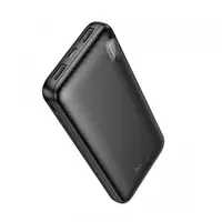 Baterie Externa HOCO J128, 10000mAh, 10W, 2 x USB-A, Neagra