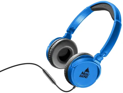 Căști cu microfon Cellularline - Music Sound 8864, albastru