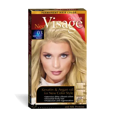 Visage Vopsea de par Neo Keratin & Argan Oil 03 Very Light Blond